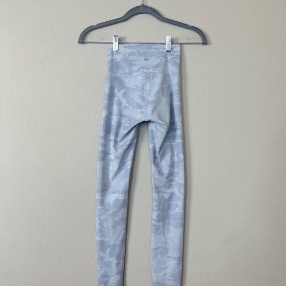 Lululemon Athletic Ribbed camo leggings - Picture 3 of 4